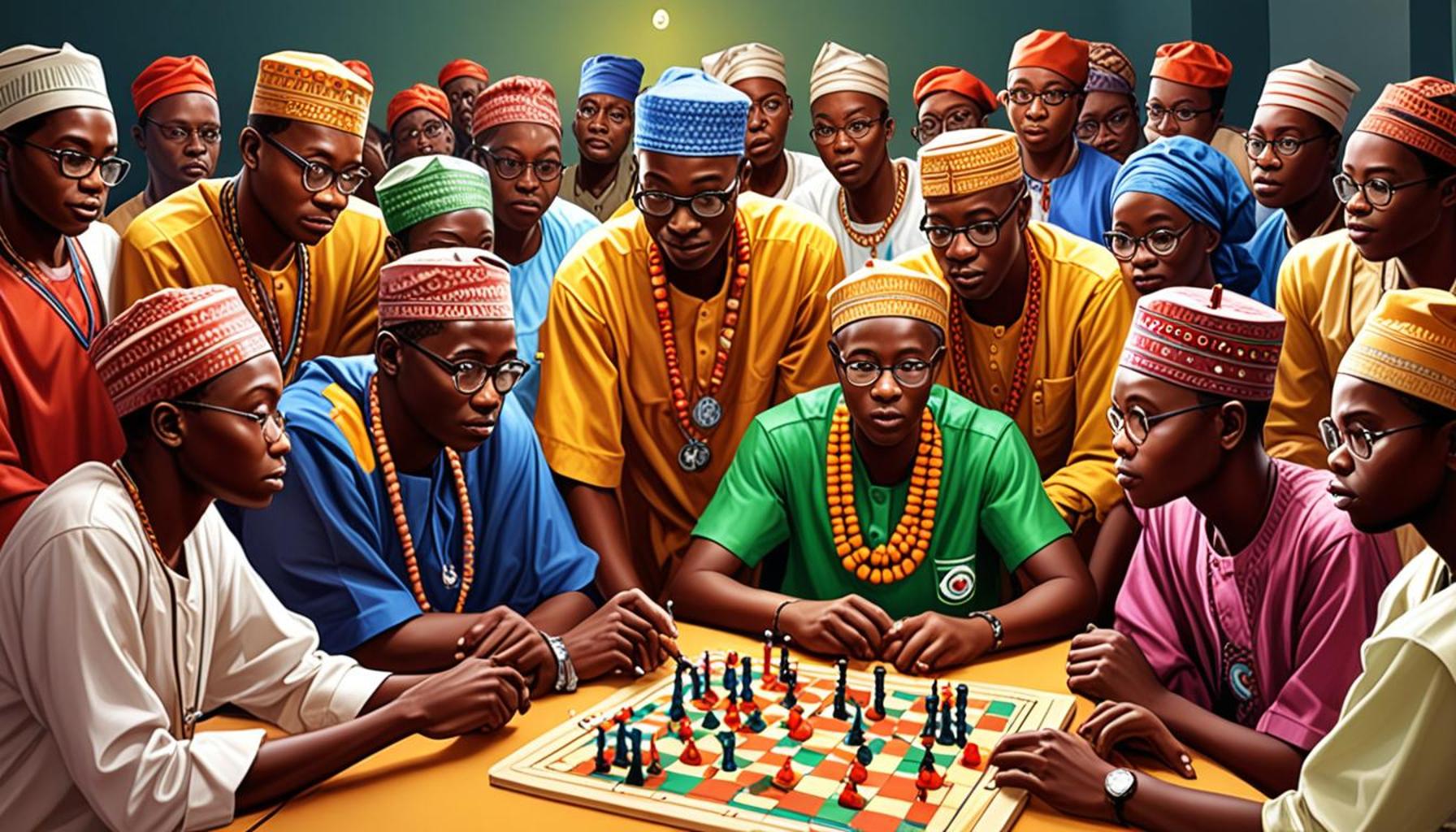 Competition and Collaboration: The Role of Logical Puzzles in Tournaments and Community Events in Nigeria